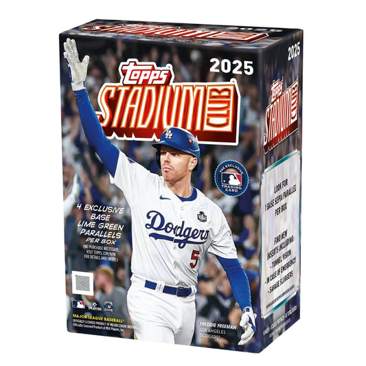 2025 topps stadium club blaster box