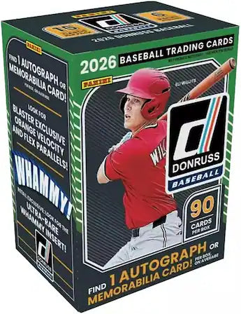 2026 donruss baseball blaster box