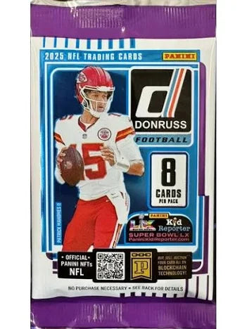 2025 Donruss football retail pack